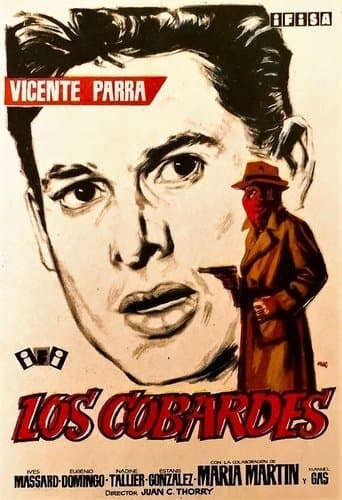 Movie poster for Los cobardes