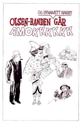 Movie poster for The Olsen Gang and Dynamite-Harry Goes Wild