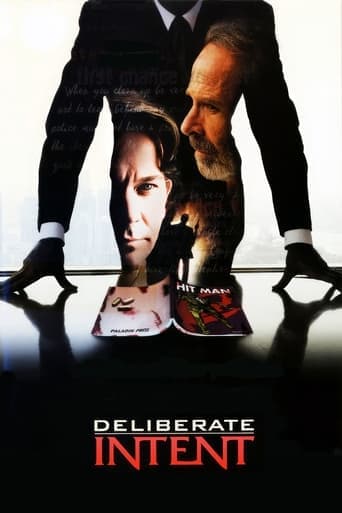 Movie poster for Deliberate Intent