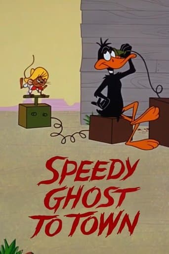 Movie poster for Speedy Ghost to Town