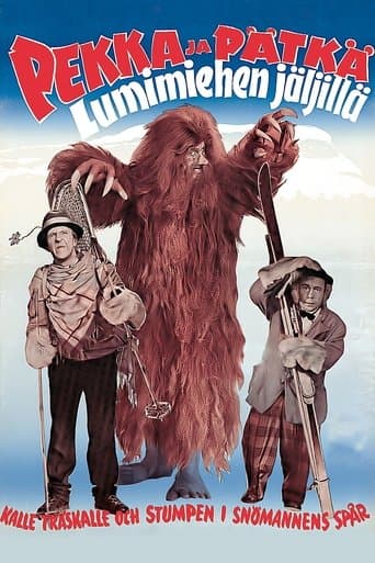 Movie poster for Pekka ja Pätkä lumimiehen jäljillä