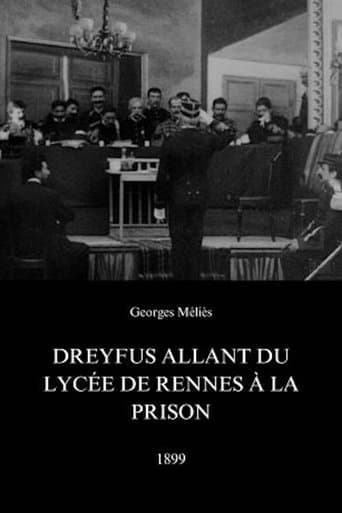 Movie poster for Dreyfus Leaving the Lycée for Jail