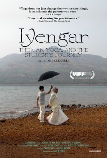 Movie poster for Iyengar: The Man, Yoga, and the Student's Journey