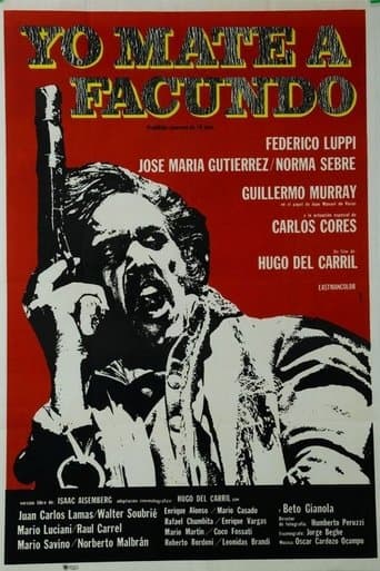 Movie poster for I Did Kill Facundo