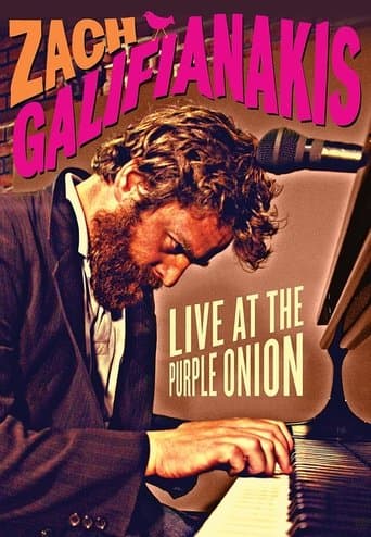 Movie poster for Zach Galifianakis: Live at the Purple Onion
