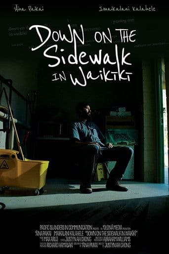 Movie poster for Down on the Sidewalk in Waikiki