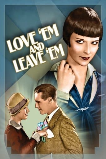 Movie poster for Love 'Em and Leave 'Em