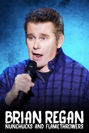 Movie poster for Brian Regan: Nunchucks and Flamethrowers