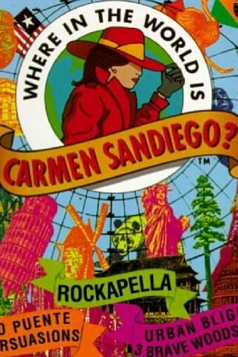 Movie poster for Where in the World Is Carmen Sandiego?