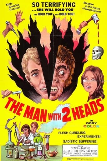 Movie poster for The Man with Two Heads