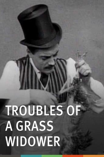 Movie poster for Troubles of a Grass Widower