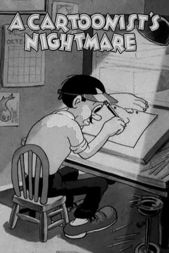 Movie poster for A Cartoonist's Nightmare