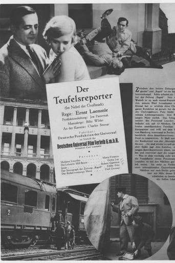 Movie poster for Der Teufelsreporter