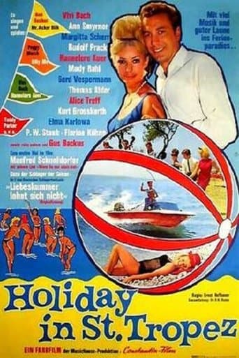 Movie poster for Holiday in St. Tropez