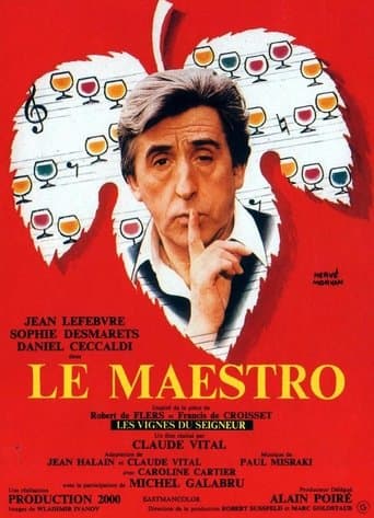 Movie poster for Le Maestro