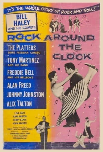 Movie poster for Rock Around the Clock