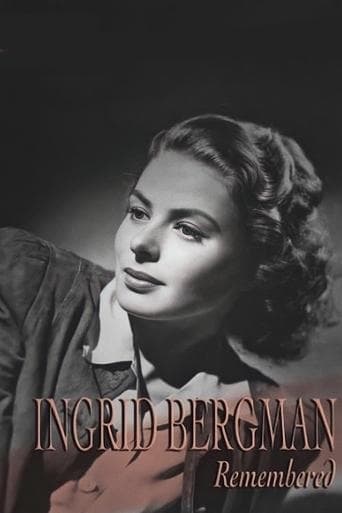 Movie poster for Ingrid Bergman Remembered