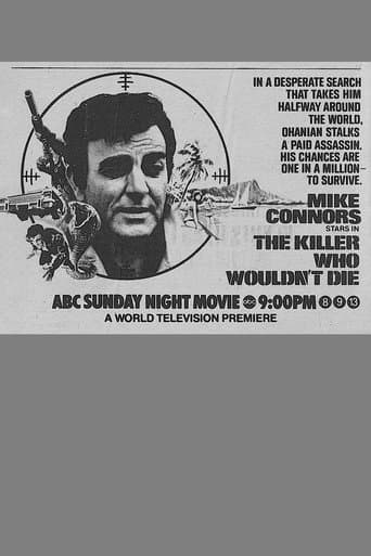 Movie poster for The Killer Who Wouldn't Die