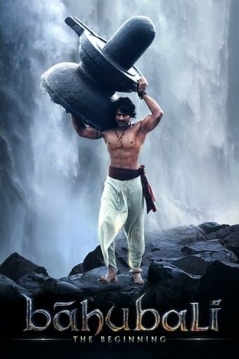 Movie poster for Bāhubali: The Beginning