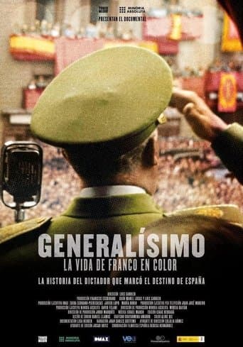 Movie poster for Generalísimo, la vida de Franco en color