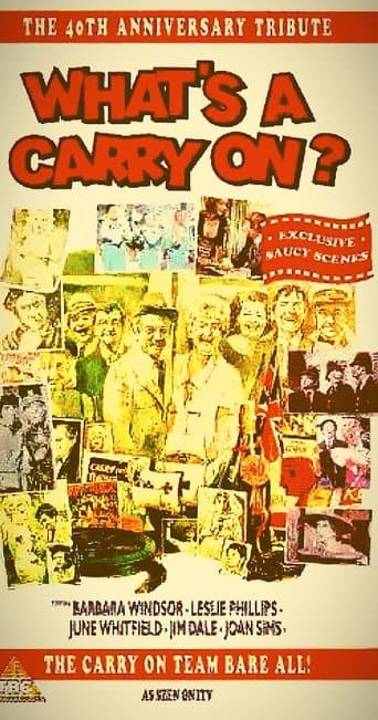 Movie poster for What's a Carry On?