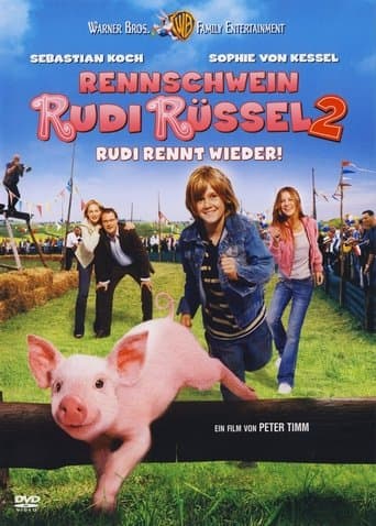 Movie poster for Rudy: The Return of the Racing Pig