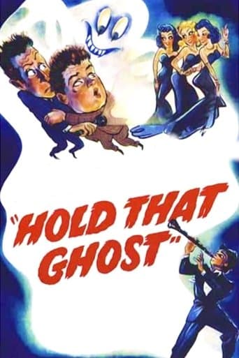 Movie poster for Hold That Ghost
