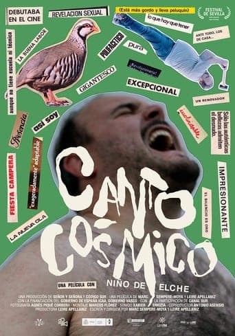 Movie poster for Cosmic Chant. Niño de Elche