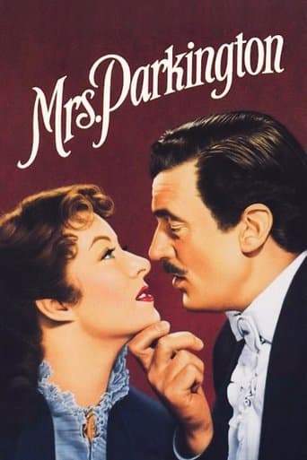 Movie poster for Mrs. Parkington