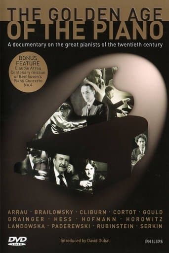 Movie poster for The Golden Age of the Piano