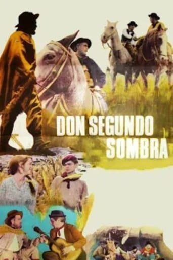 Movie poster for Don Segundo Sombra