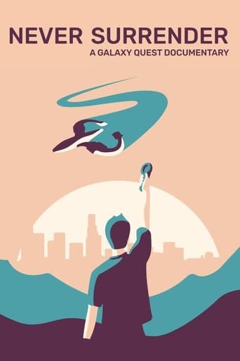 Movie poster for Never Surrender: A Galaxy Quest Documentary