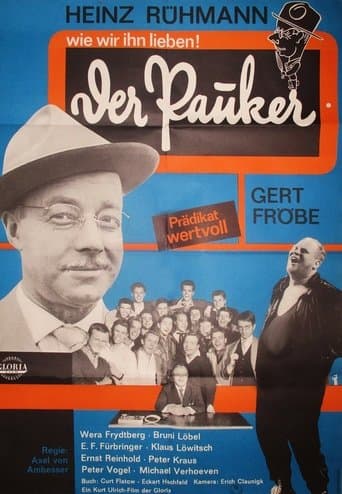 Movie poster for Der Pauker