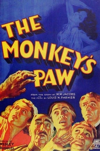 Movie poster for The Monkey's Paw