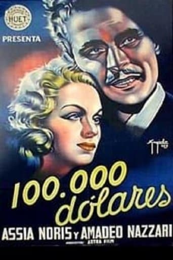 Movie poster for A Hundred Thousand Dollars