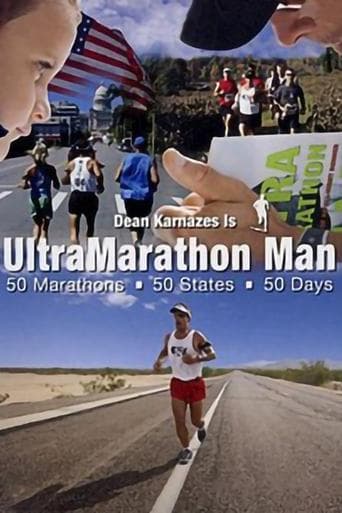 Movie poster for UltraMarathon Man: 50 Marathons, 50 States, 50 Days