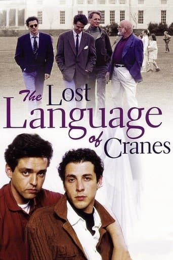 Movie poster for The Lost Language of Cranes