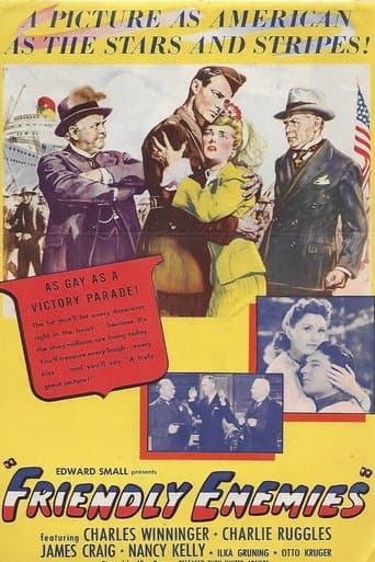 Movie poster for Friendly Enemies
