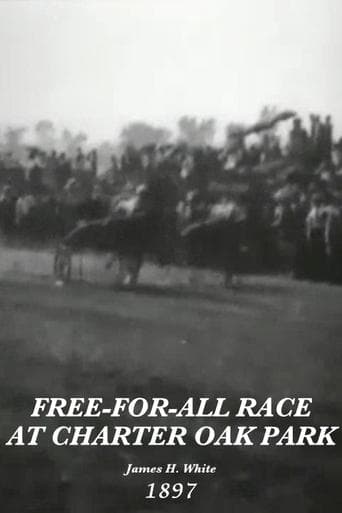 Movie poster for Free-for-All race at Charter Oak Park
