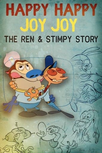 Movie poster for Happy Happy Joy Joy: The Ren & Stimpy Story