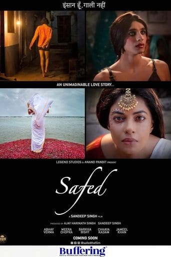 Movie poster for Safed