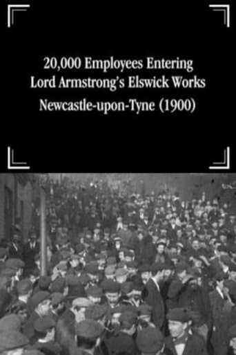 Movie poster for 20,000 Employees Entering Lord Armstrong's Elswick Works, Newcastle-upon-Tyne
