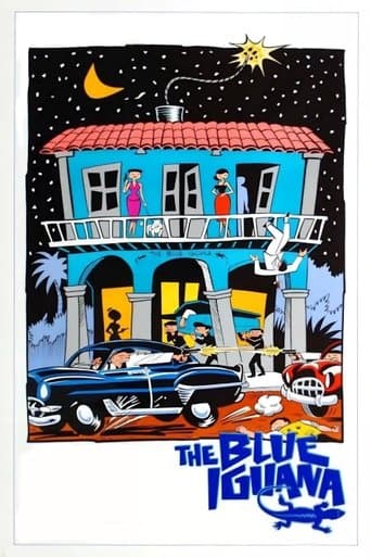 Movie poster for The Blue Iguana