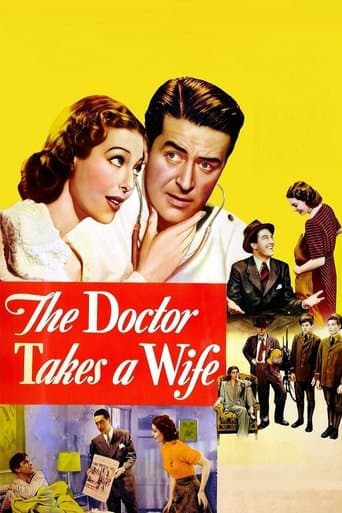 Movie poster for The Doctor Takes a Wife