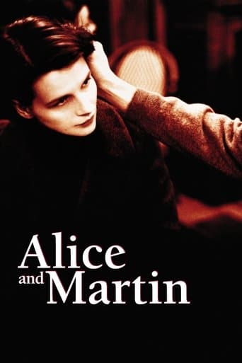 Movie poster for Alice and Martin