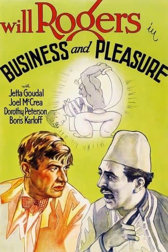 Movie poster for Business and Pleasure