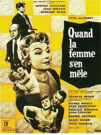 Movie poster for When a Woman Meddles