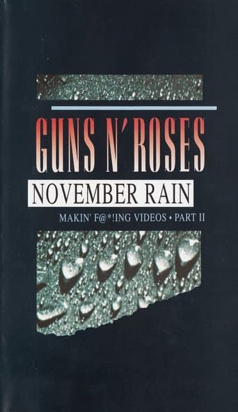 Movie poster for Guns N' Roses: Makin' F@*!ing Videos Part II - November Rain