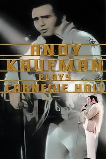 Movie poster for Andy Kaufman Plays Carnegie Hall