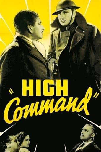 Movie poster for The High Command